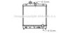 AVA QUALITY COOLING HD2076 Radiator, engine cooling
